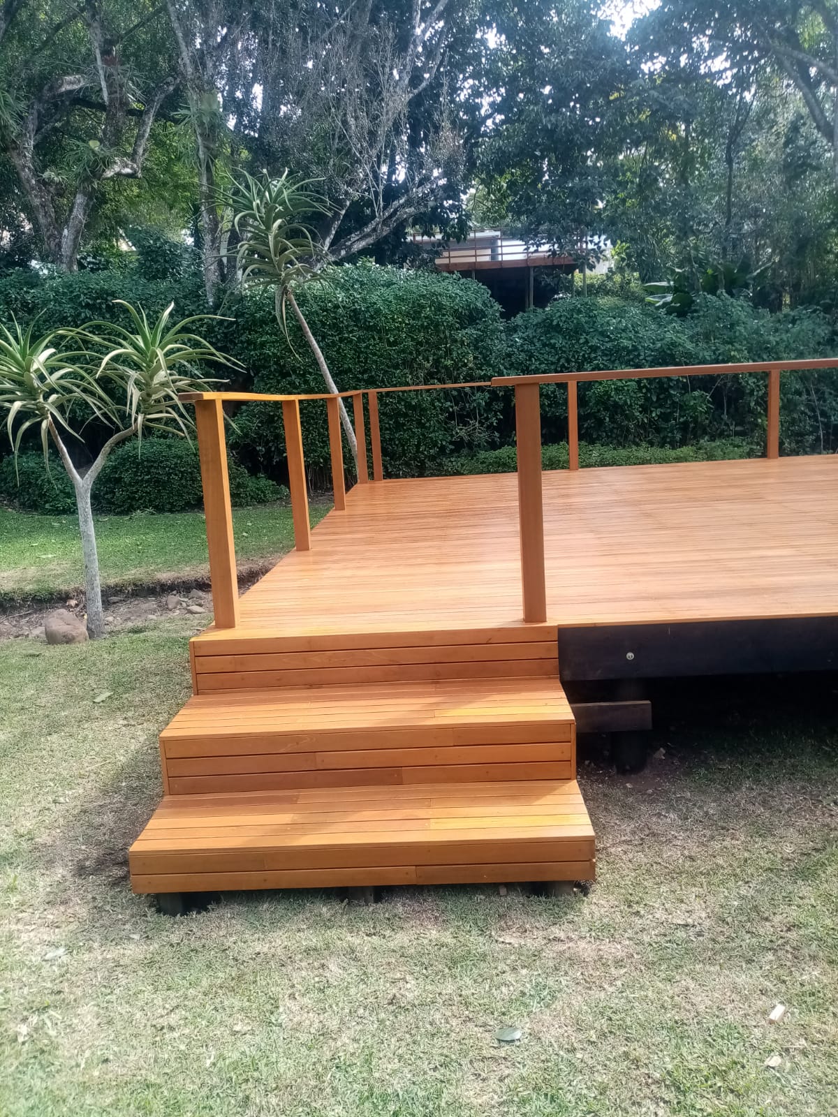 Completed timber project in Kloof, Durban